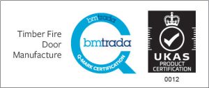 BM TRADA Q Marks_Timber Fire Door Manufacture_UKAS_CB